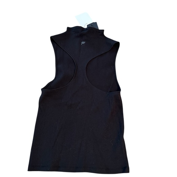 Fabletics Women’s XXL 1X Ribbed Workout Tank Top Black NWT - Picture 7 of 8